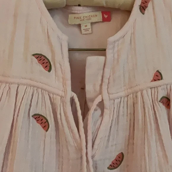 Pink Chicken girls watermelon top - Picture 3 of 3